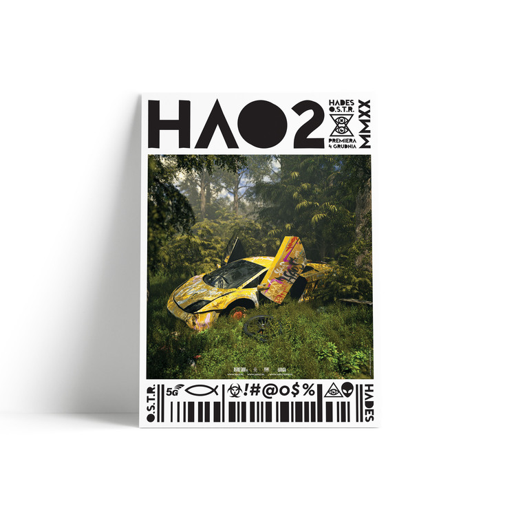 O.S.T.R. & Hades - HAO2 - plakat [plakat]